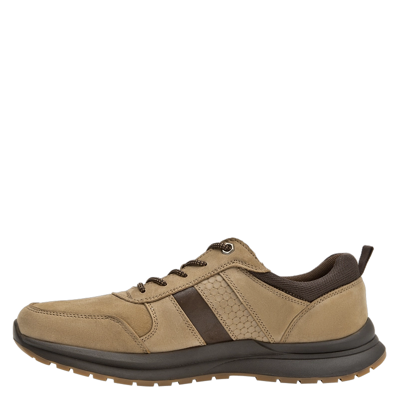 ZAPATILLA CASUAL HOMBRE PLUMA - PLH0017 | MARRON CLARO - 4