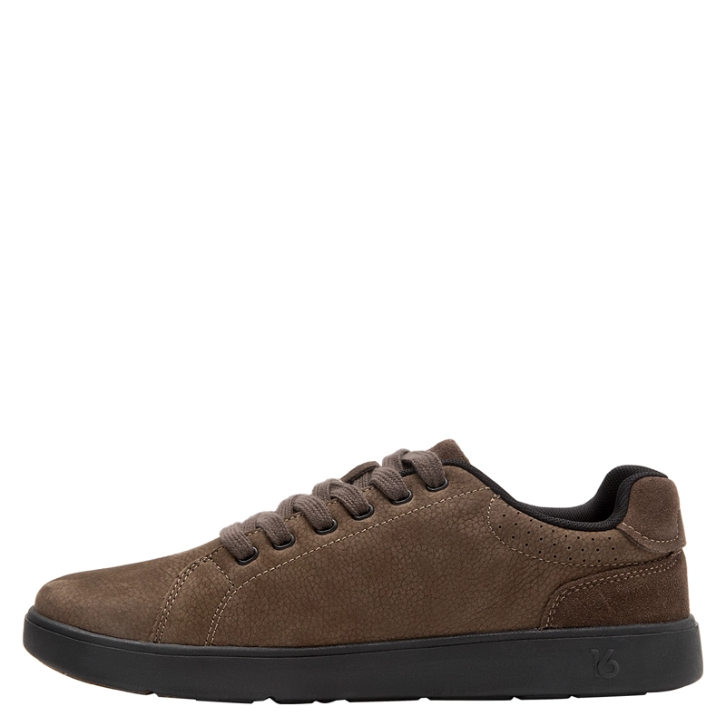 ZAPATILLA CASUAL HOMBRE 16 HRS - 16H0080 | MARRON OSCURO - 4
