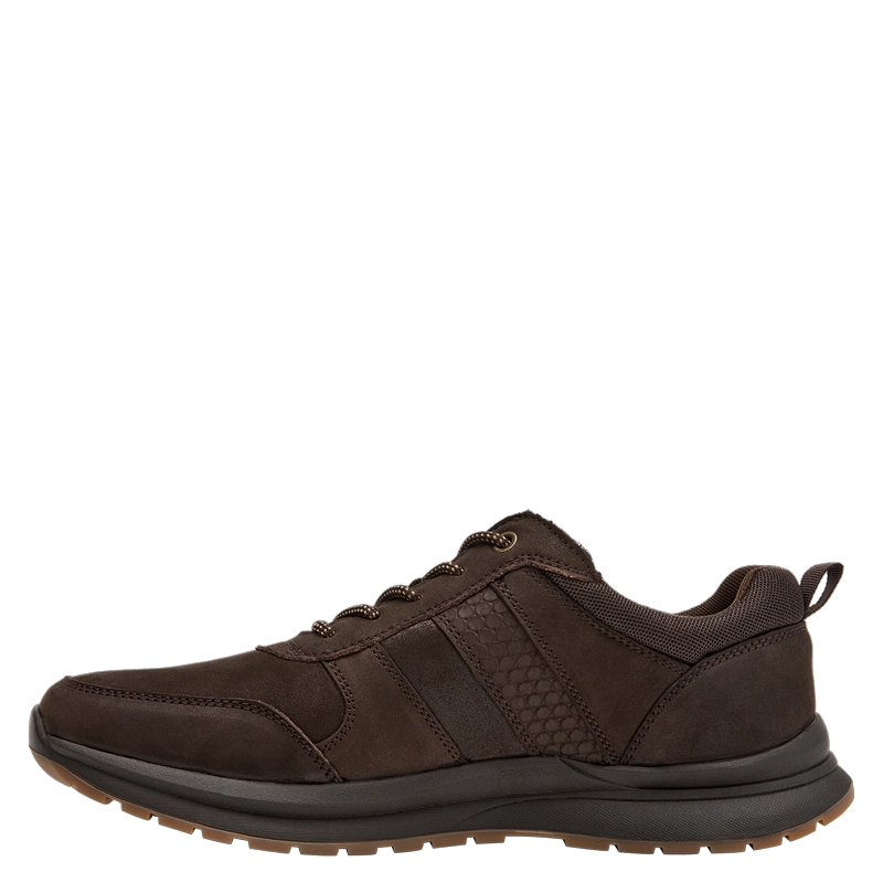 ZAPATILLA CASUAL HOMBRE PLUMA - PLH0017 | MARRON OSCURO - 4