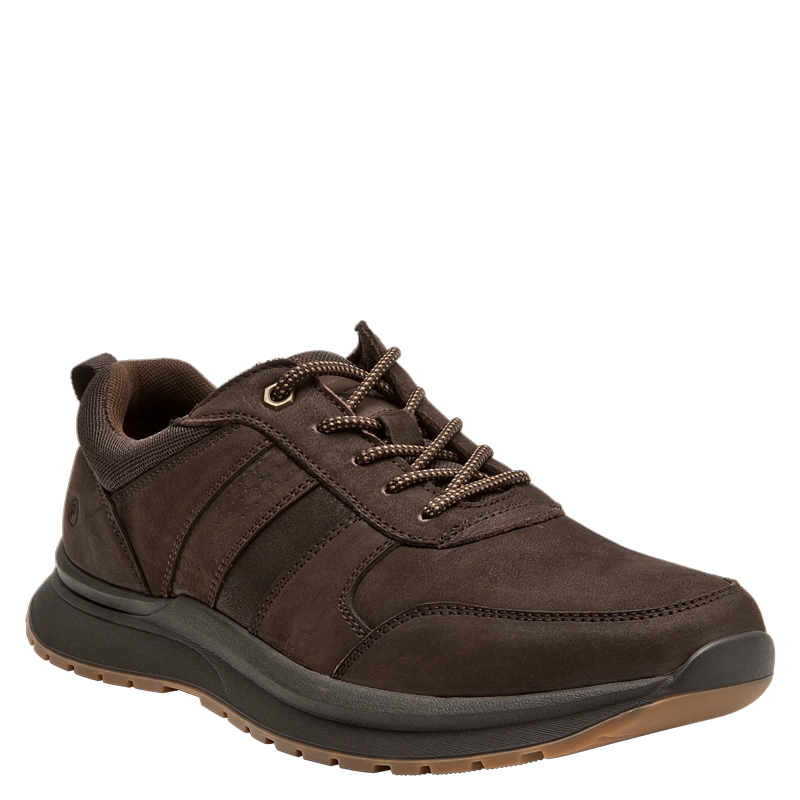 ZAPATILLA CASUAL HOMBRE PLUMA - PLH0017 | MARRON OSCURO - 6