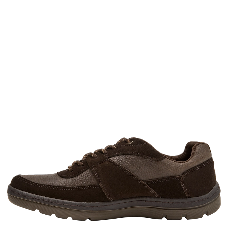 ZAPATO CASUAL HOMBRE PLUMA - PLH0047 | MARRON OSCURO - 4
