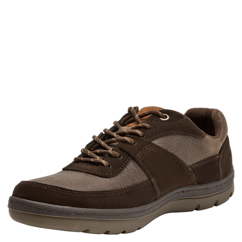 ZAPATO CASUAL HOMBRE PLUMA - PLH0047 | MARRON OSCURO - 5