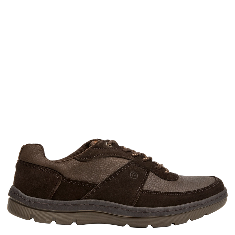 ZAPATO CASUAL HOMBRE PLUMA - PLH0047 | MARRON OSCURO - 7