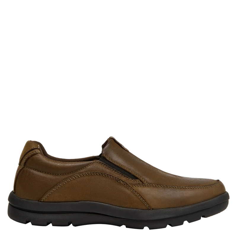 MOCASIN CUERO HOMBRE 16 HRS - 16H0123 | MARRON - 1