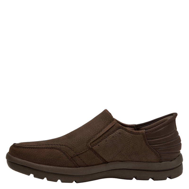 MOCASIN EASY FIT CUERO HOMBRE 16 HRS - 16H0078 | MARRON OSCURO - 4