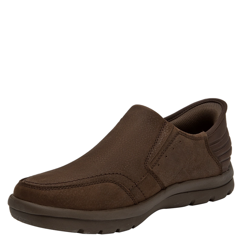 MOCASIN EASY FIT CUERO HOMBRE 16 HRS - 16H0078 | MARRON OSCURO - 5