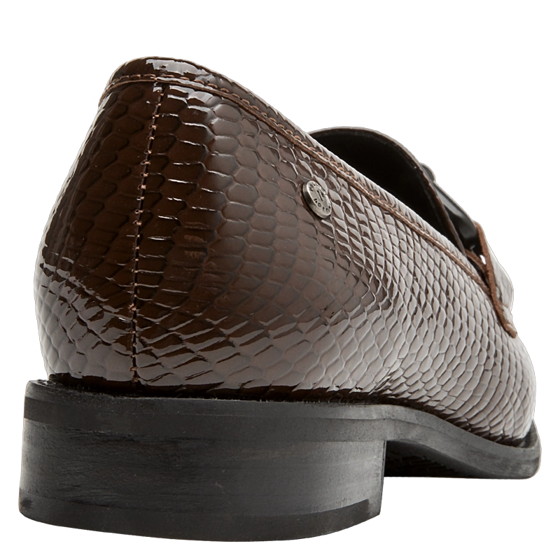 MOCASIN VESTIR MUJER POLLINI - POM0218 | MARRON - 3