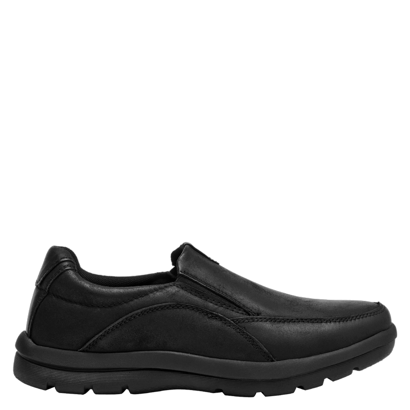 MOCASIN CUERO HOMBRE 16 HRS - 16H0123 | NEGRO - 1