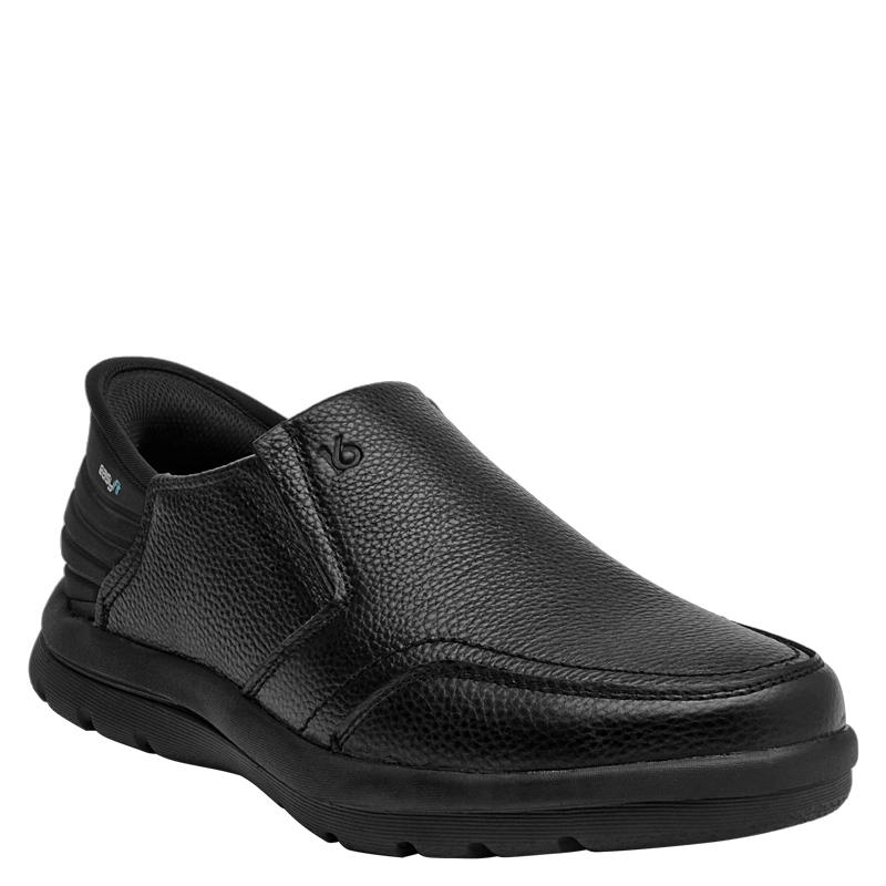 MOCASIN EASY FIT CUERO HOMBRE 16 HRS - 16H0078 | NEGRO - 2