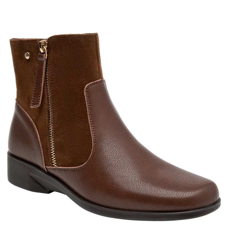 BOTIN CASUAL MUJER BRUNO ROSSI - BRM0321 | MARRON - 2