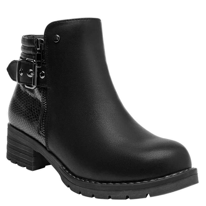 BOTIN CUERO MUJER BRUNO ROSSI - BRM0345 - 2