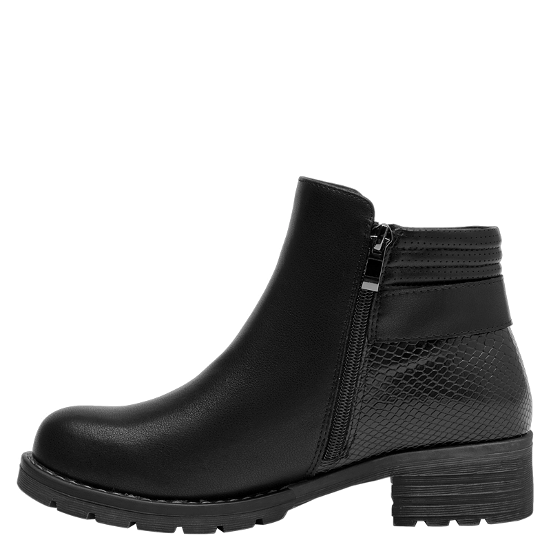 BOTIN CUERO MUJER BRUNO ROSSI - BRM0345 - 4