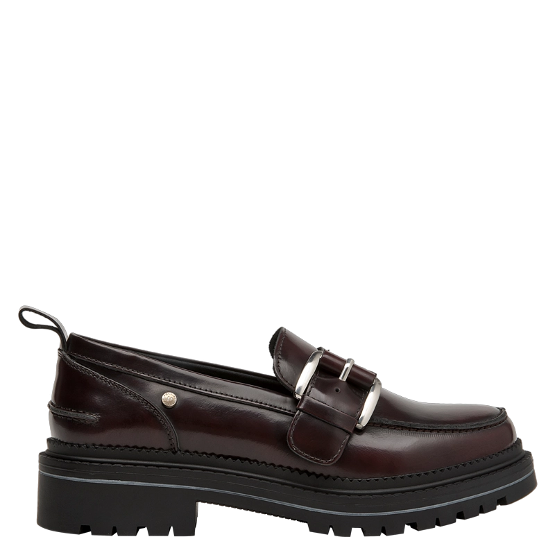 MOCASIN CASUAL MUJER POLLINI - POM0247 | BORDO - 1