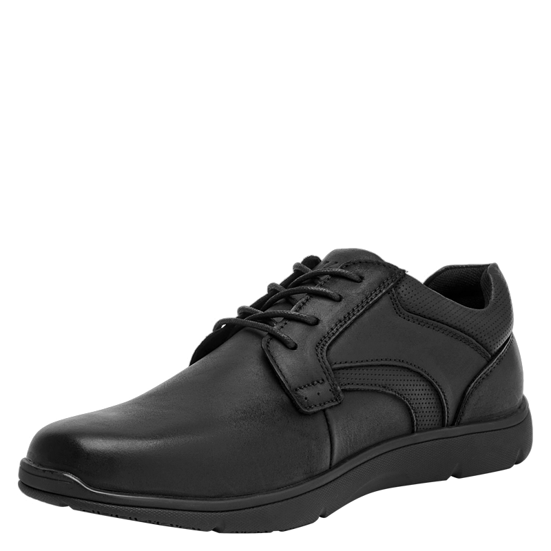 ZAPATO VESTIR CUERO HOMBRE 16 HRS - 16H0071 | NEGRO - 5
