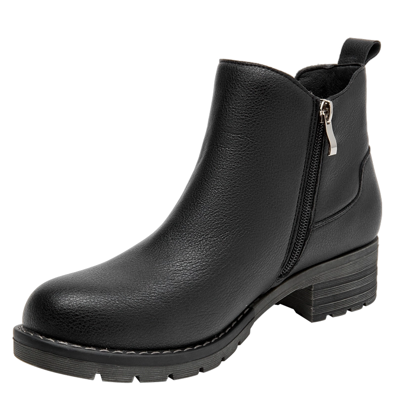 BOTIN CUERO MUJER BRUNO ROSSI - BRM0348 - 5
