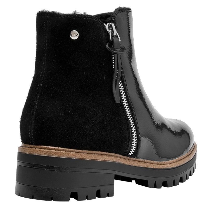 BOTIN CASUAL MUJER BRUNO ROSSI - BRM0344 | NEGRO - 3
