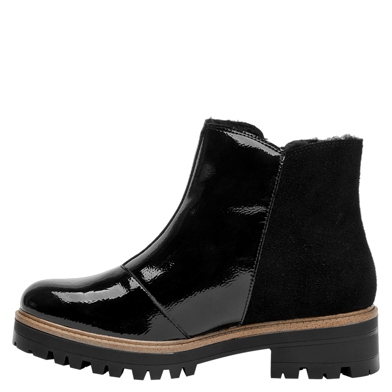 BOTIN CASUAL MUJER BRUNO ROSSI - BRM0344 | NEGRO - 4