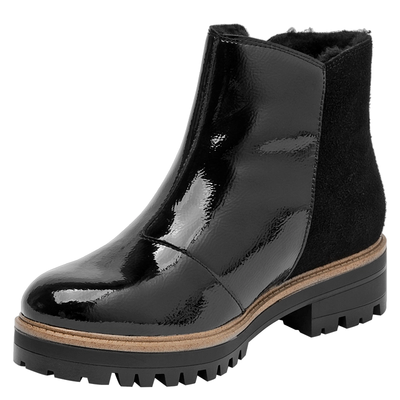 BOTIN CASUAL MUJER BRUNO ROSSI - BRM0344 | NEGRO - 5