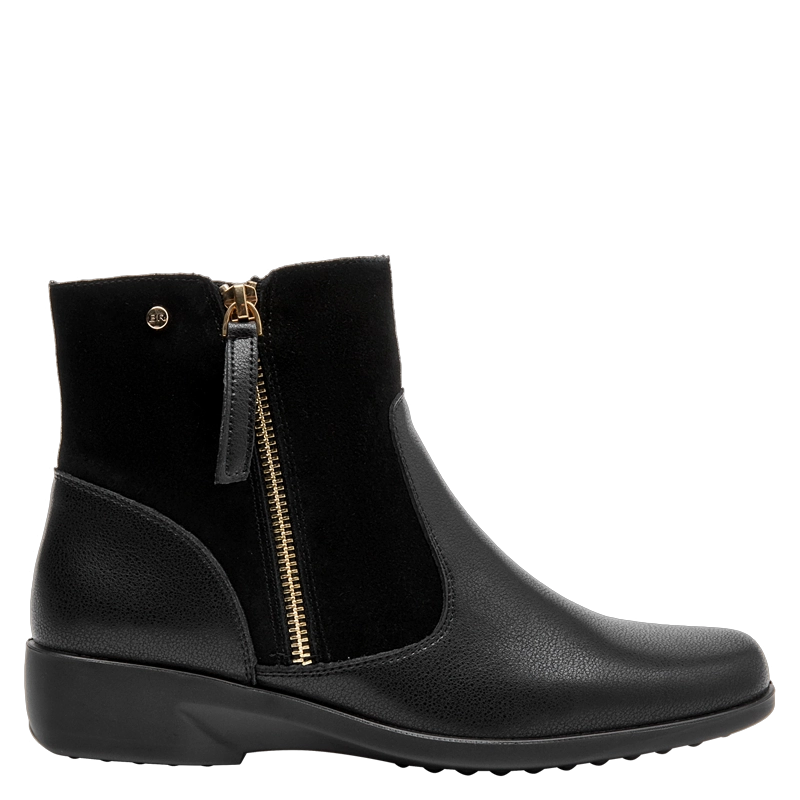 BOTIN CASUAL MUJER BRUNO ROSSI - BRM0321 | NEGRO - 1