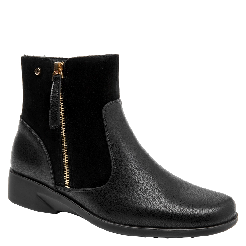 BOTIN CASUAL MUJER BRUNO ROSSI - BRM0321 | NEGRO - 2