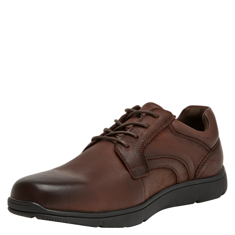 ZAPATO VESTIR CUERO HOMBRE 16 HRS - 16H0071 | MARRON - 5