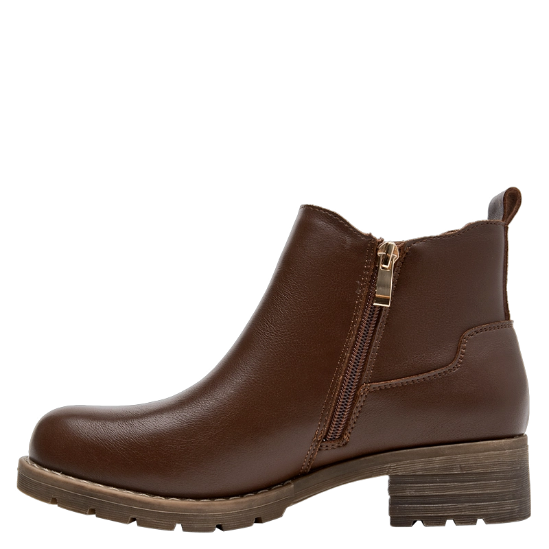 BOTIN CUERO MUJER BRUNO ROSSI - BRM0348 - 9
