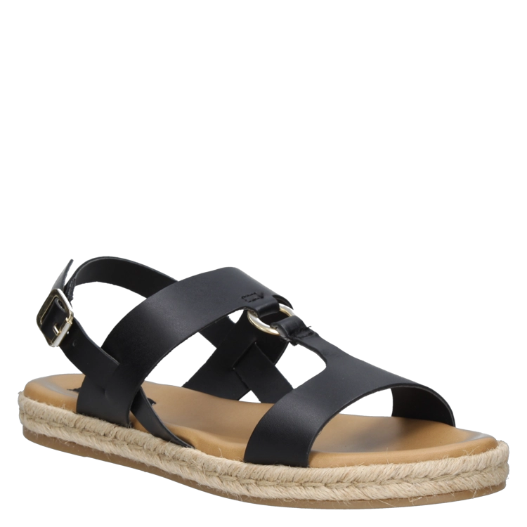 SANDALIA CASUAL MUJER POLLINI - D254 | NEGRO - 1