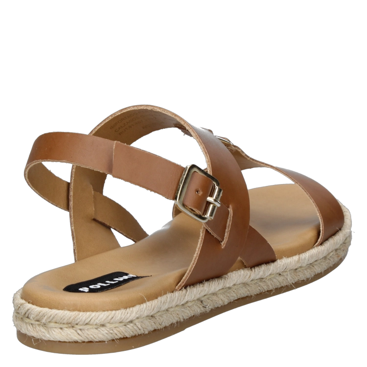 SANDALIA CASUAL MUJER POLLINI - D254 | NEGRO - 6