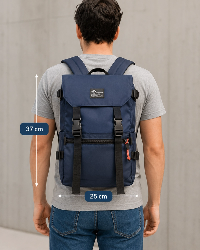 MOCHILA HOMBRE PORTA LAPTOP PANAMA JACK- H909