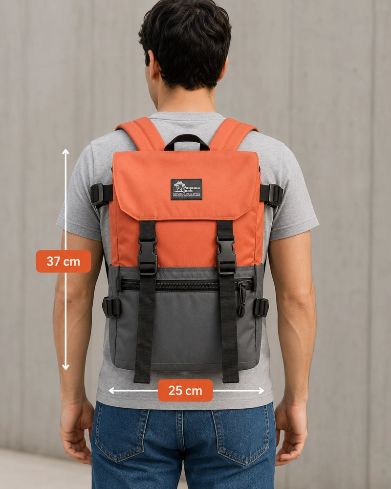MOCHILA HOMBRE PORTA LAPTOP PANAMA JACK- H909