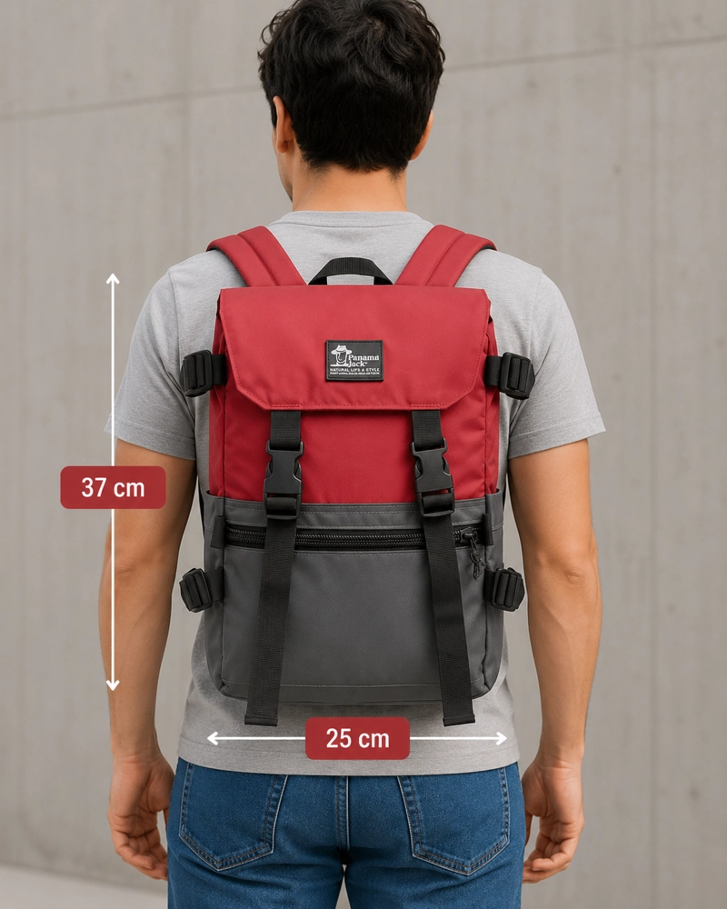 MOCHILA HOMBRE PORTA LAPTOP PANAMA JACK- H909 - 1