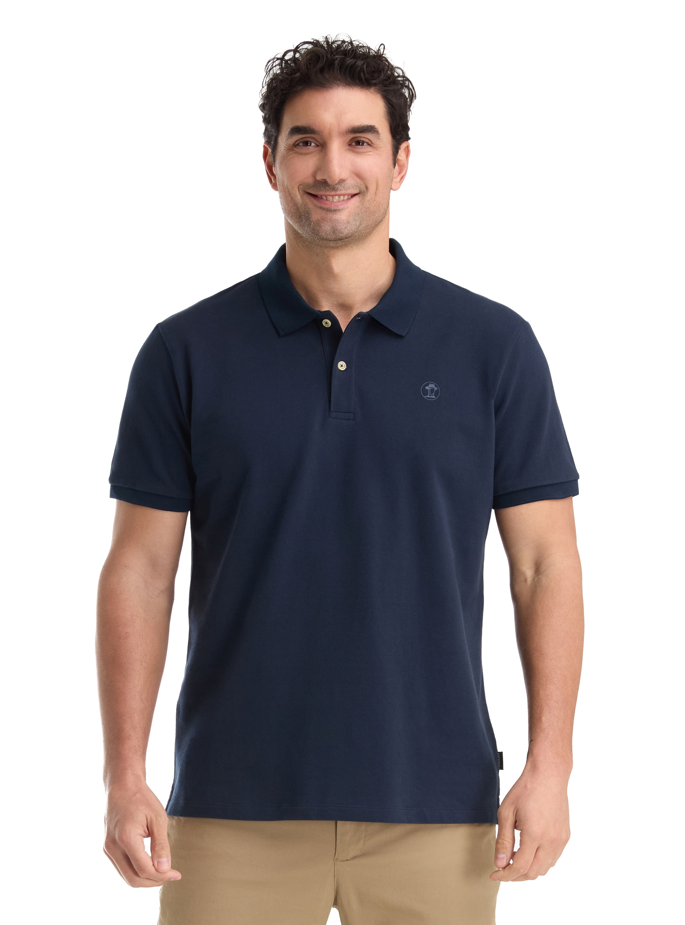 POLERA CASUAL HOMBRE PANAMA JACK - PJH017M | AZUL - 1
