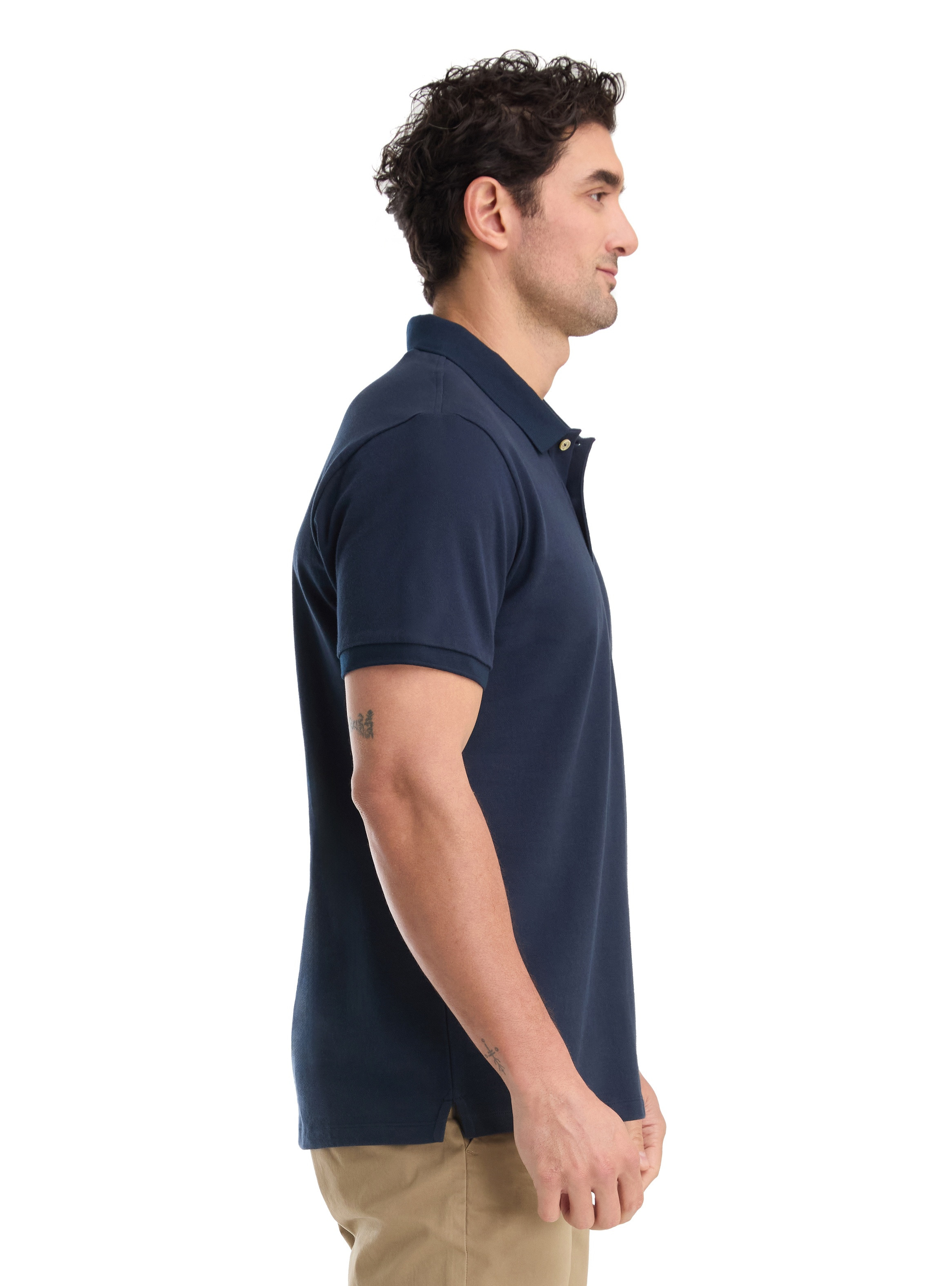 POLERA CASUAL HOMBRE PANAMA JACK - PJH017M | AZUL - 3