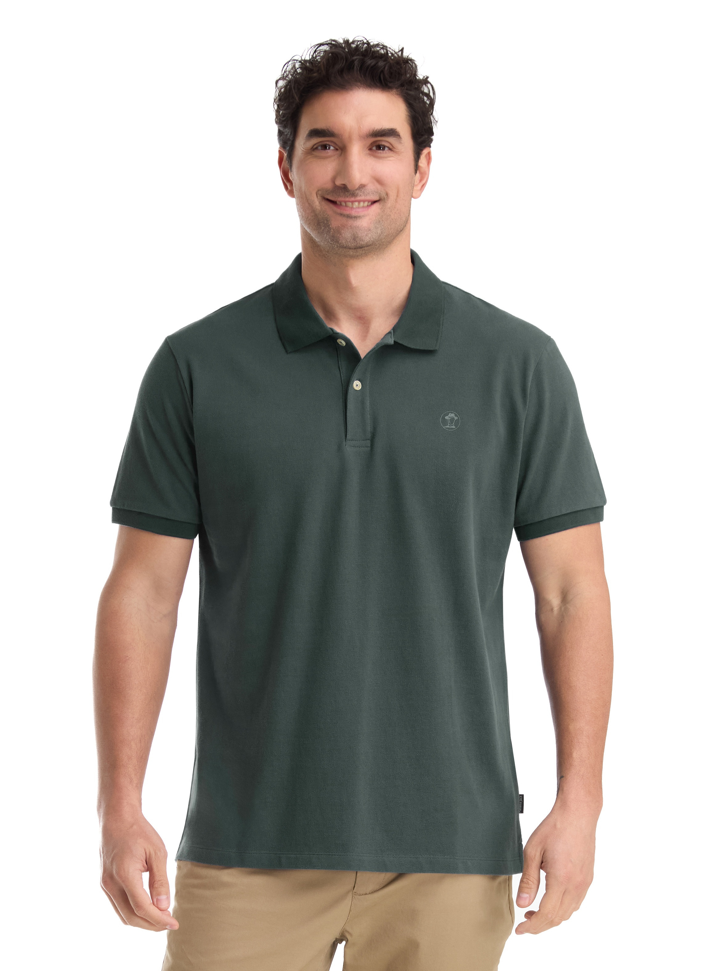 POLERA CASUAL HOMBRE PANAMA JACK - PJH017M | VERDE - 1