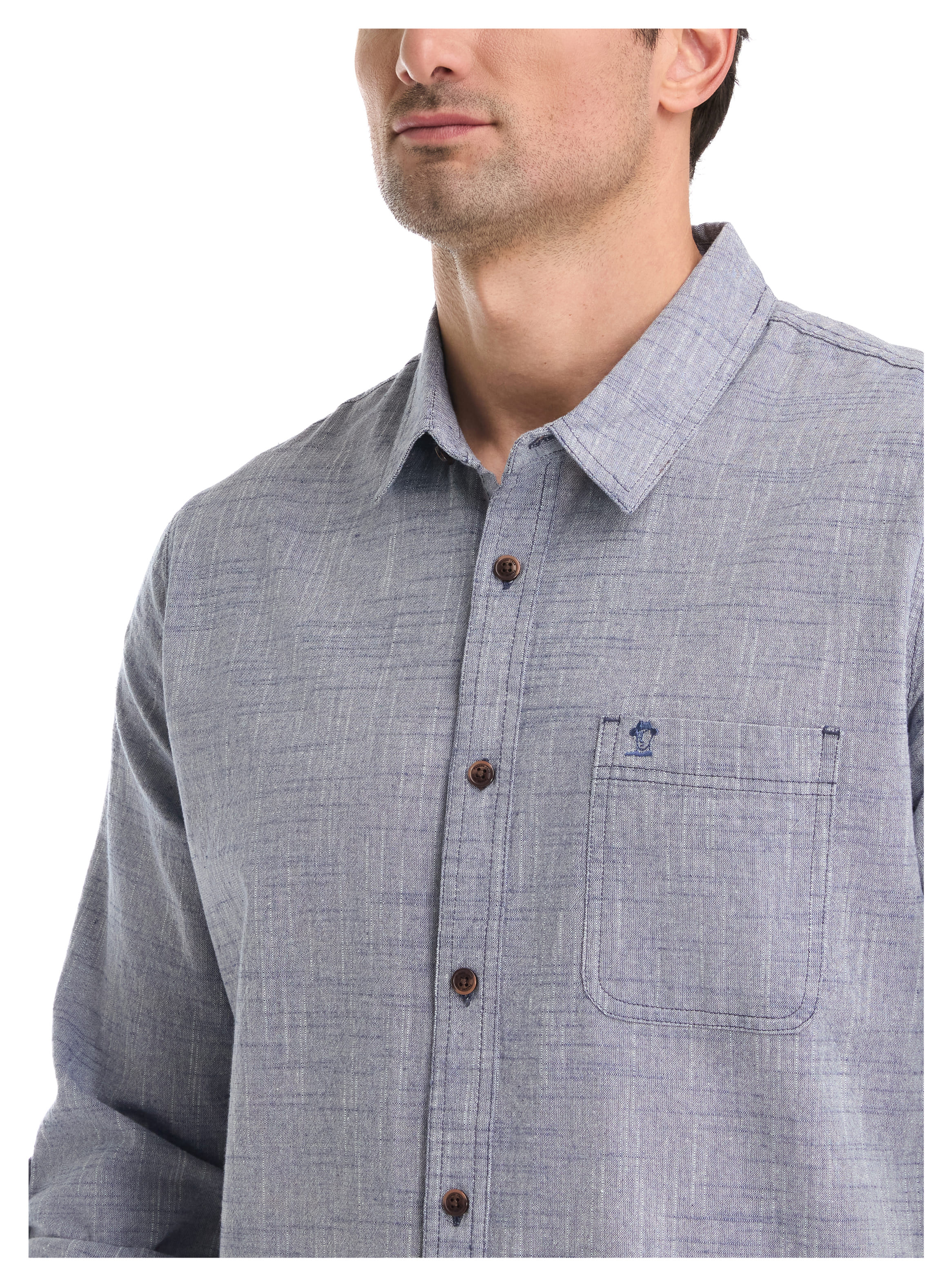 CAMISA CASUAL HOMBRE PANAMA JACK - K866 | AZUL - 5