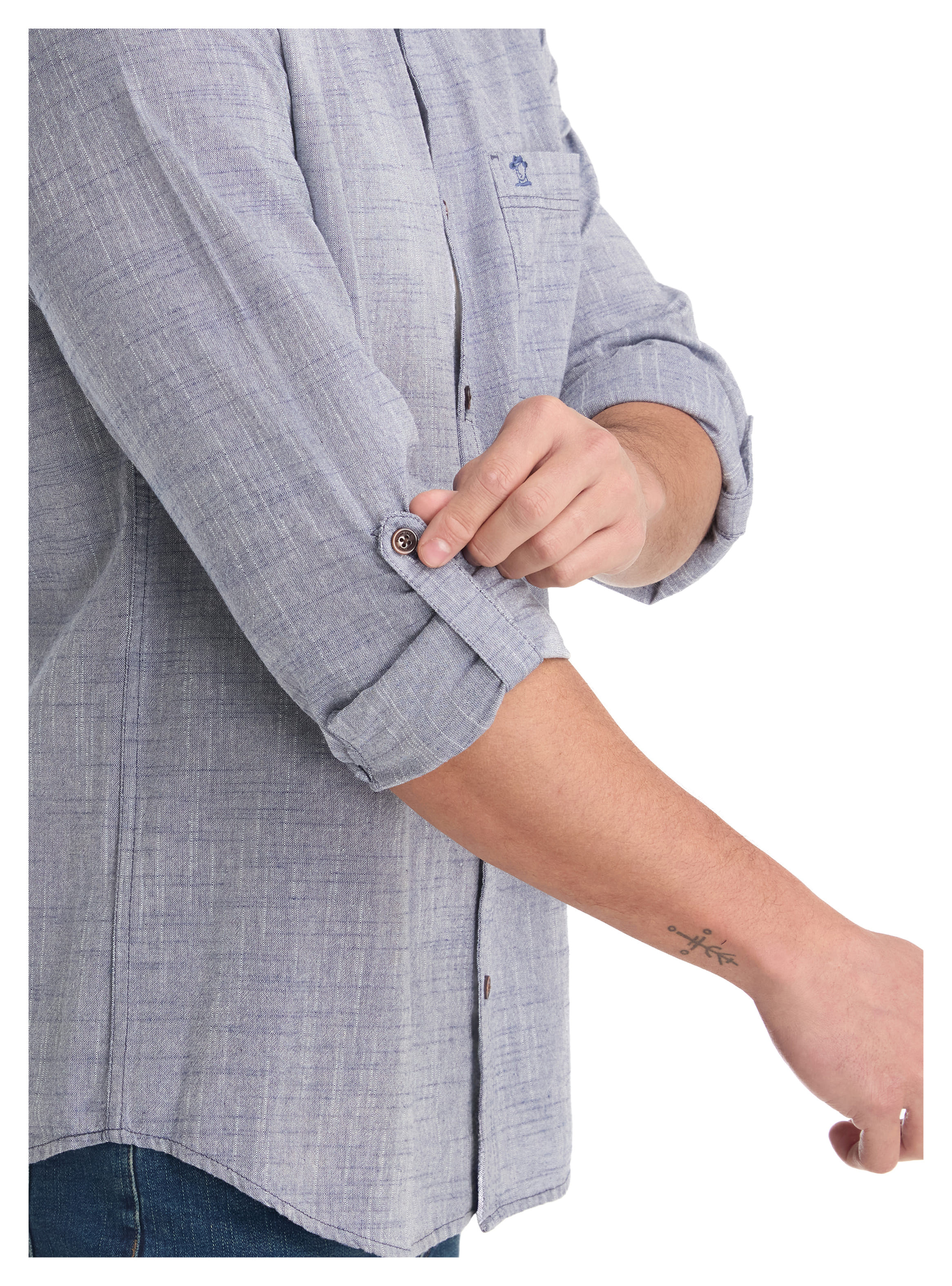 CAMISA CASUAL HOMBRE PANAMA JACK - K866 | AZUL - 6