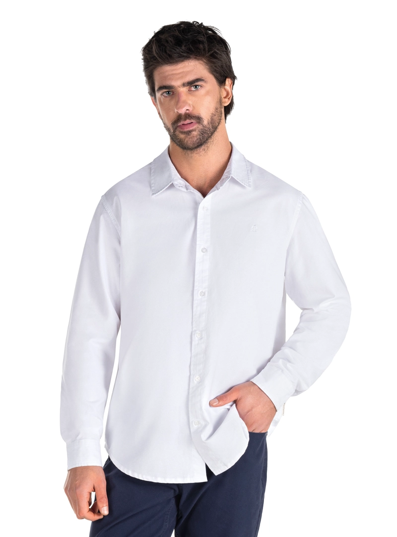 CAMISA HOMBRE OXFORD PANAMA JACK - PJH005M | BLANCO - 2