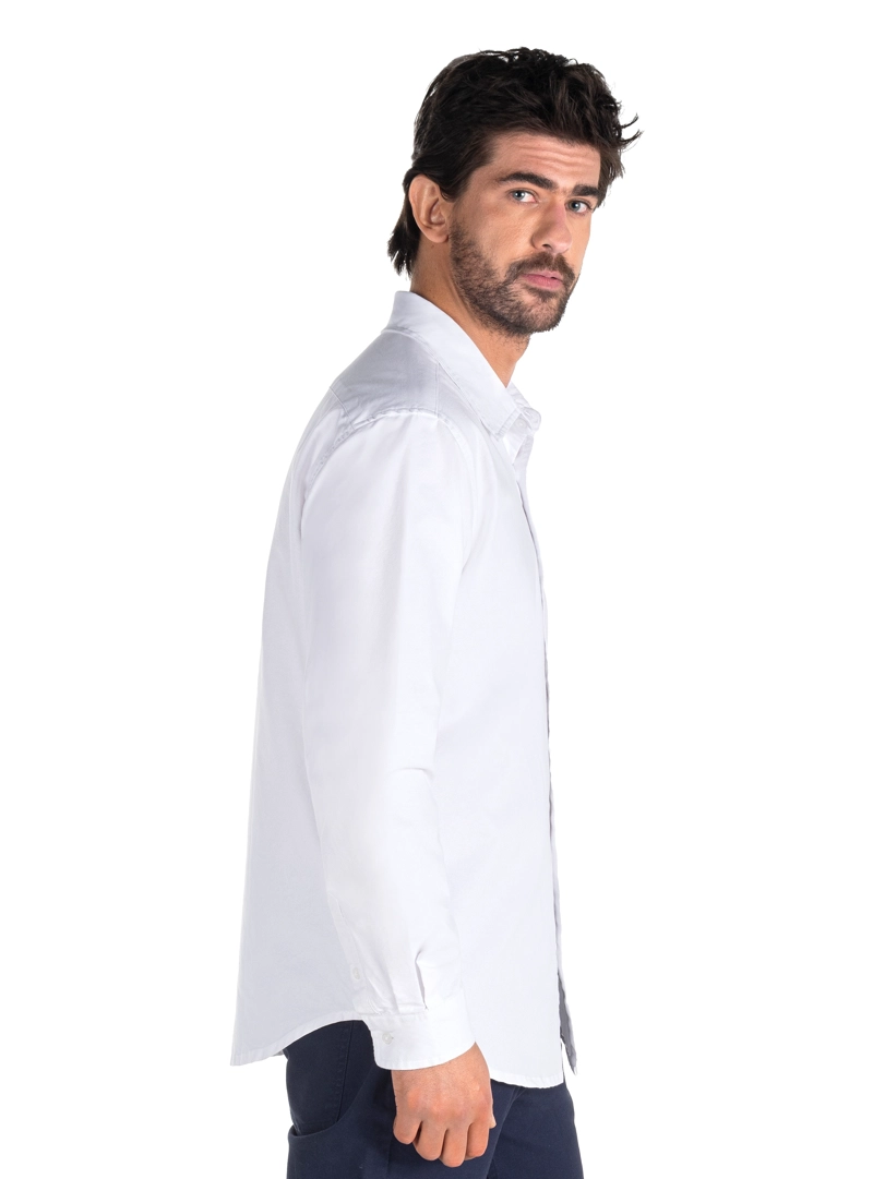 CAMISA HOMBRE OXFORD PANAMA JACK - PJH005M | BLANCO - 4