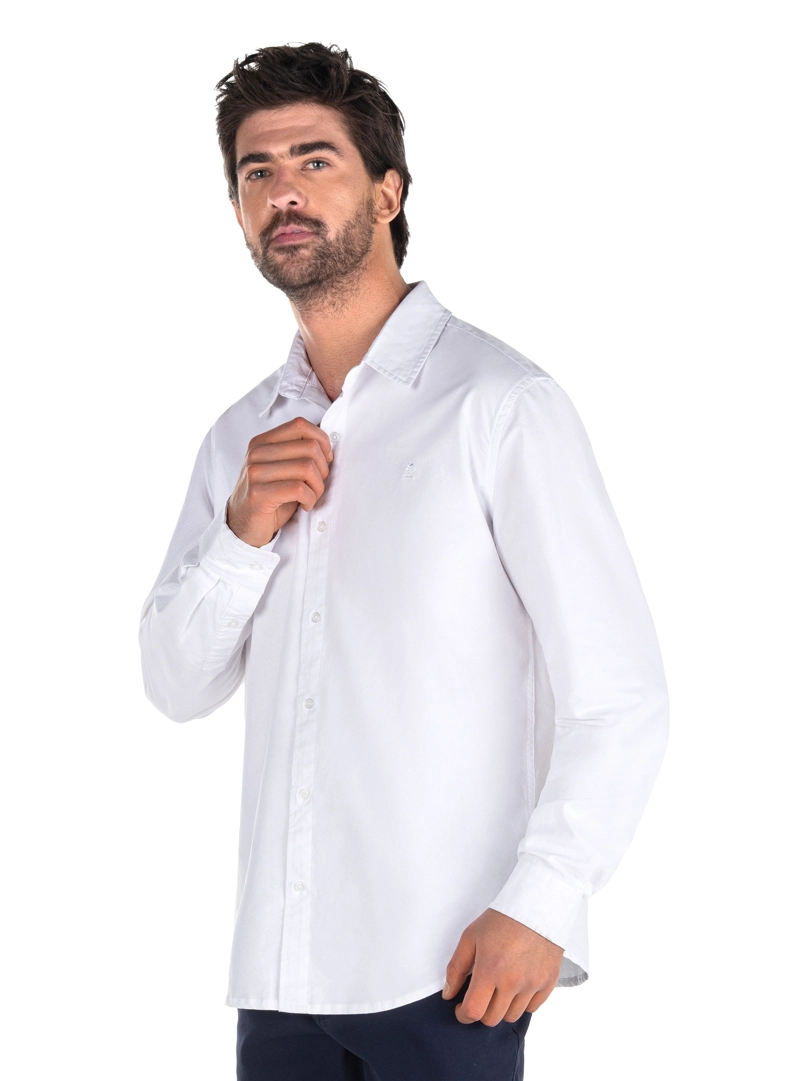 CAMISA HOMBRE OXFORD PANAMA JACK - PJH005M | BLANCO - 5