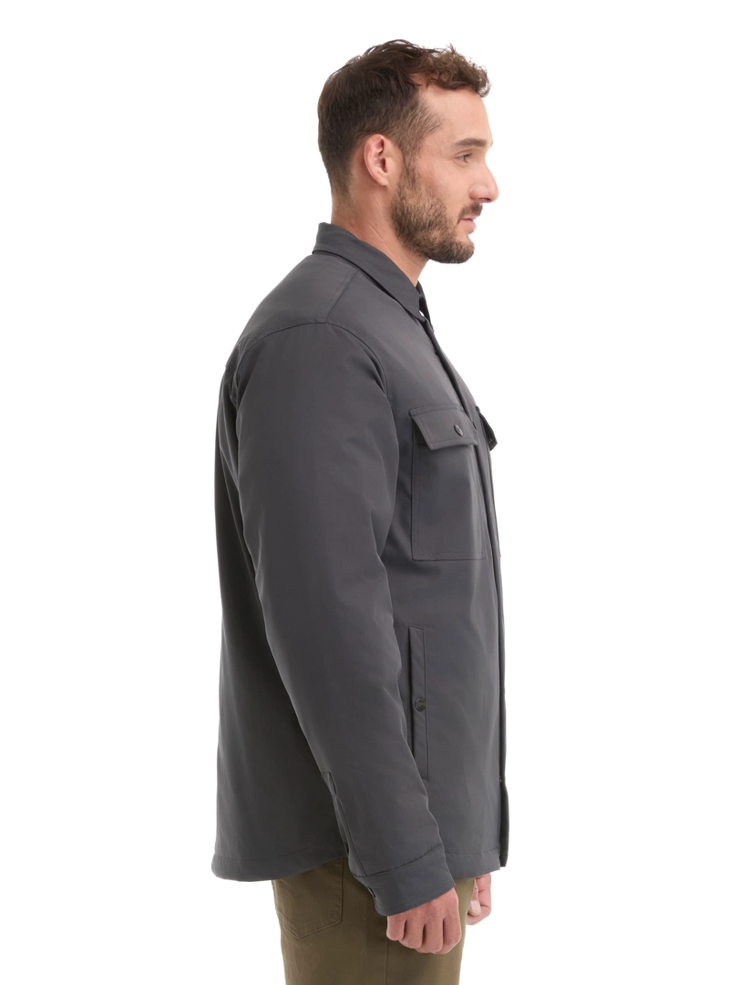 CHAQUETA HOMBRE ACOLCHADA LIVIANA PADDING PANAMA JACK - L971 | GRIS - 4
