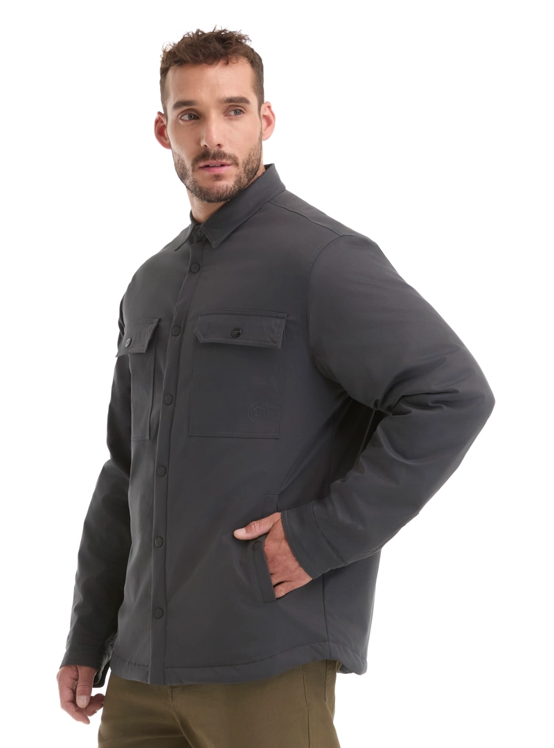 CHAQUETA HOMBRE ACOLCHADA LIVIANA PADDING PANAMA JACK - L971 | GRIS - 5