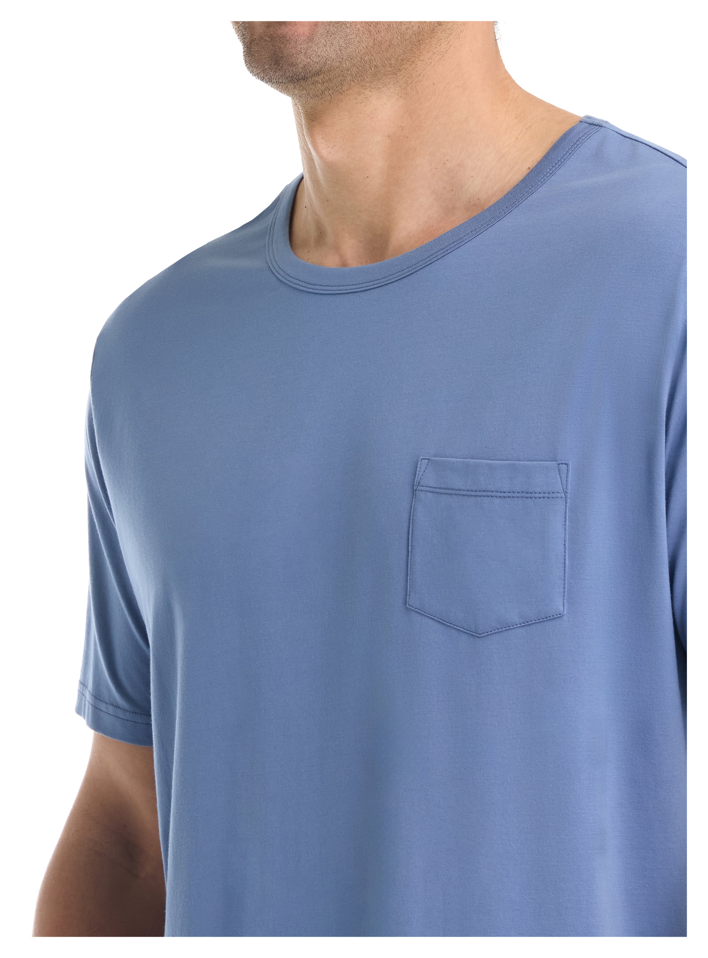 POLERA CASUAL HOMBRE PANAMA JACK - I967 | AZUL CLARO - 4