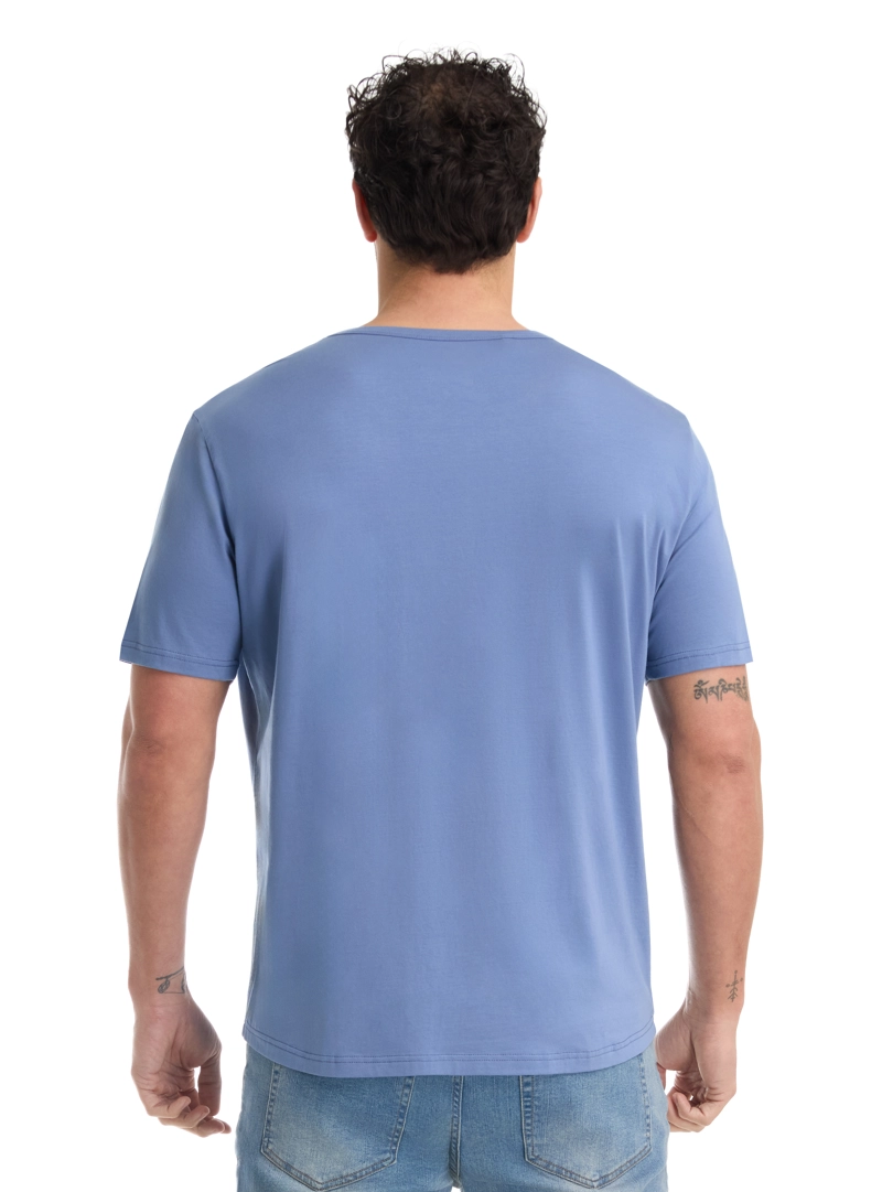 POLERA CASUAL HOMBRE PANAMA JACK - I967 | AZUL CLARO - 5