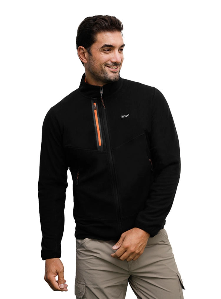 POLERON POLAR DELGADO HOMBRE PANAMA JACK - H962 | NEGRO - 1