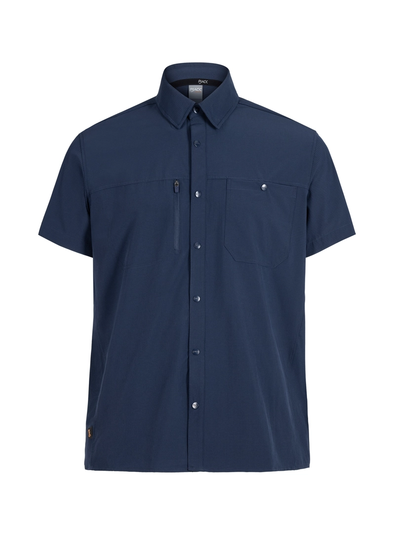 CAMISA HOMBRE OUTDOOR MANGA CORTA PJACK - PAH003M | AZUL - 7