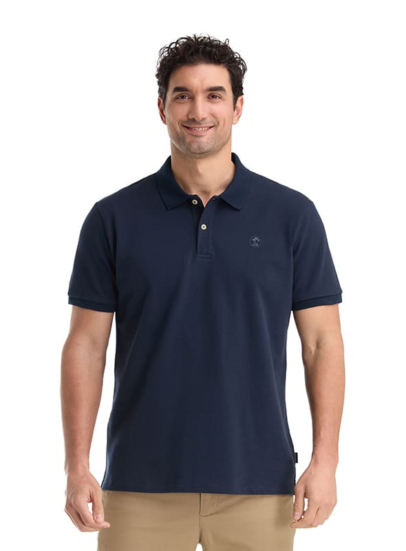 POLERA CASUAL HOMBRE PANAMA JACK - K859 | AZUL MARINO - 1