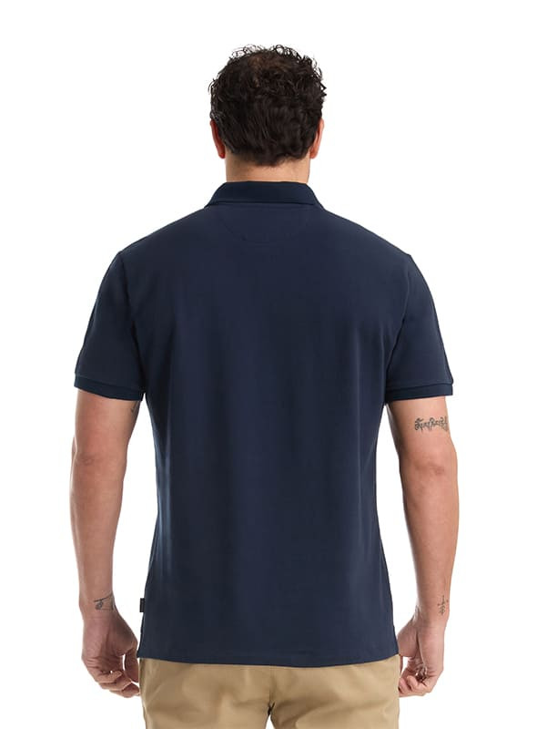 POLERA CASUAL HOMBRE PANAMA JACK - K859 | AZUL MARINO - 2
