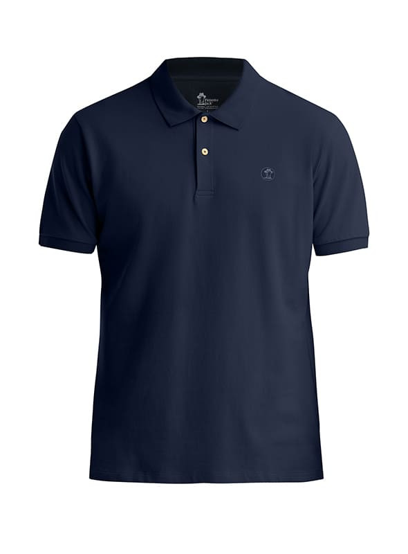 POLERA CASUAL HOMBRE PANAMA JACK - K859 | AZUL MARINO - 7