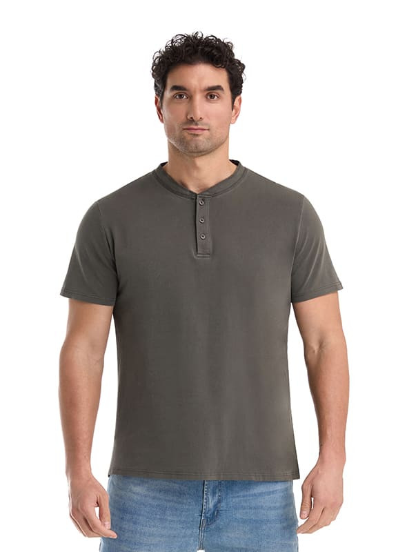 POLERA CASUAL HOMBRE PANAMA JACK - K860 | GRIS OSCURO - 1