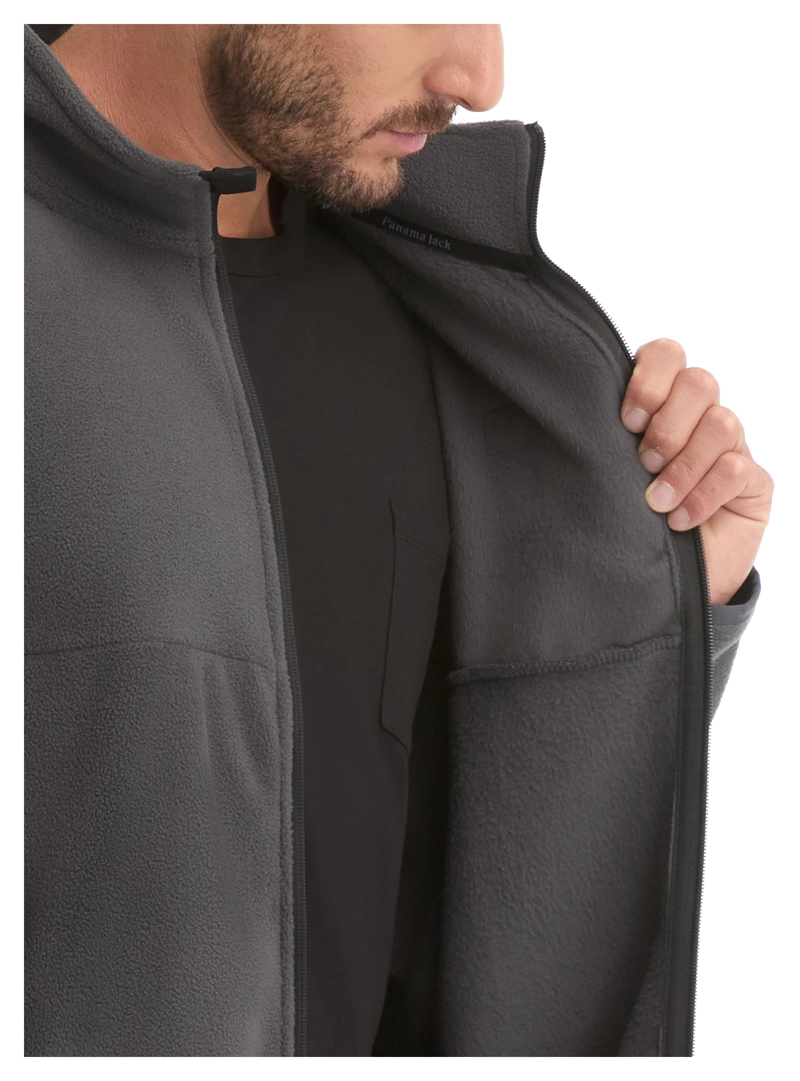 POLERON HOMBRE POLAR FLEECE FULL ZIPPER PANAMA JACK - L968 | GRIS - 6